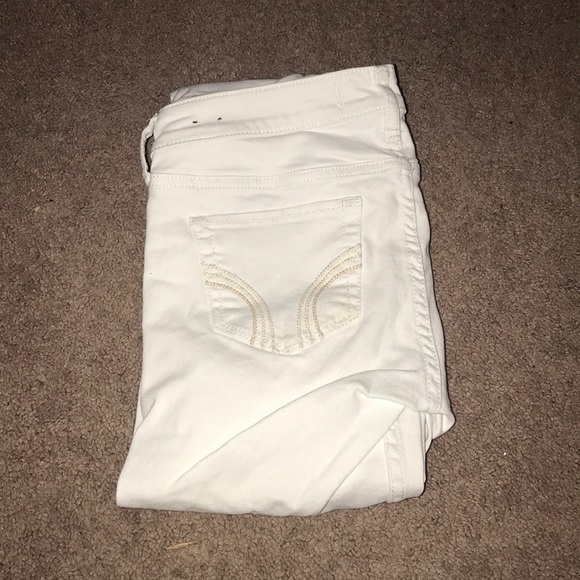 Denim - White Hollister jeans